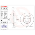 Jeu de disques de frein COATED DISC LINE