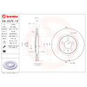 Jeu de disques de frein BREMBO 09.5570.10