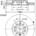 Jeu de disques de frein COATED DISC LINE