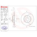 Jeu de disques de frein COATED DISC LINE
