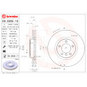Jeu de disques de frein BREMBO 09.5935.10