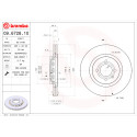 Jeu de disques de frein BREMBO 09.6728.10