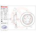 Jeu de disques de frein COATED DISC LINE