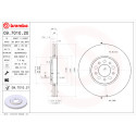 Jeu de disques de frein COATED DISC LINE