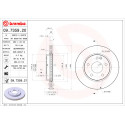 Jeu de disques de frein COATED DISC LINE