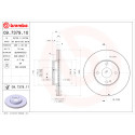 Jeu de disques de frein COATED DISC LINE