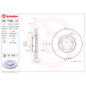 Jeu de disques de frein COATED DISC LINE