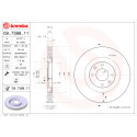 Jeu de disques de frein COATED DISC LINE