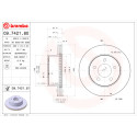 Jeu de disques de frein BREMBO 09.7421.80