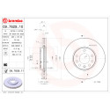 Jeu de disques de frein COATED DISC LINE