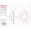 Jeu de disques de frein COATED DISC LINE
