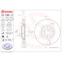 Jeu de disques de frein COATED DISC LINE
