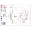 Jeu de disques de frein COATED DISC LINE