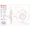 Jeu de disques de frein COATED DISC LINE