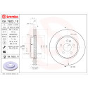 Jeu de disques de frein BREMBO 09.7823.10