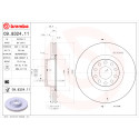 Jeu de disques de frein COATED DISC LINE