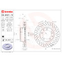 Jeu de disques de frein COATED DISC LINE