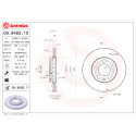 Jeu de disques de frein BREMBO 09.8483.10