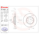 Jeu de disques de frein BREMBO 09.8601.10
