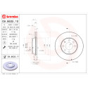 Jeu de disques de frein BREMBO 09.8635.10
