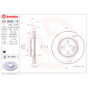 Jeu de disques de frein COATED DISC LINE
