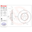 Jeu de disques de frein BREMBO 09.8665.10