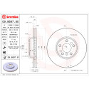 Jeu de disques de frein COATED DISC LINE