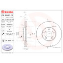 Jeu de disques de frein COATED DISC LINE