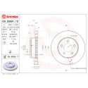 Jeu de disques de frein COATED DISC LINE