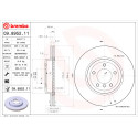 Jeu de disques de frein COATED DISC LINE