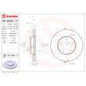 Jeu de disques de frein COATED DISC LINE