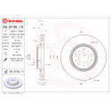 Jeu de disques de frein BREMBO 09.9130.10