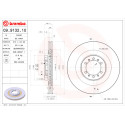 Jeu de disques de frein BREMBO 09.9132.10