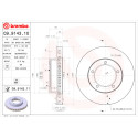 Jeu de disques de frein COATED DISC LINE