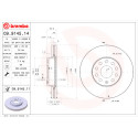 Jeu de disques de frein COATED DISC LINE