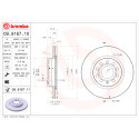 Jeu de disques de frein COATED DISC LINE