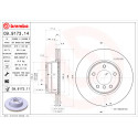 Jeu de disques de frein COATED DISC LINE
