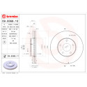 Jeu de disques de frein COATED DISC LINE