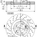 Jeu de disques de frein COATED DISC LINE