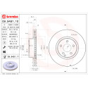 Jeu de disques de frein BREMBO 09.9481.10