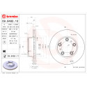 Jeu de disques de frein COATED DISC LINE