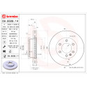 Jeu de disques de frein COATED DISC LINE