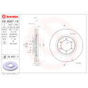 Jeu de disques de frein COATED DISC LINE