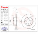 Jeu de disques de frein COATED DISC LINE