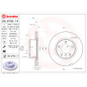 Jeu de disques de frein COATED DISC LINE