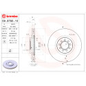 Jeu de disques de frein BREMBO 09.9760.10