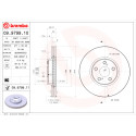 Jeu de disques de frein COATED DISC LINE
