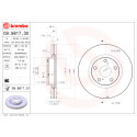 Jeu de disques de frein COATED DISC LINE