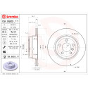 Jeu de disques de frein COATED DISC LINE