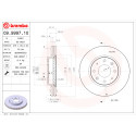 Jeu de disques de frein BREMBO 09.9997.10